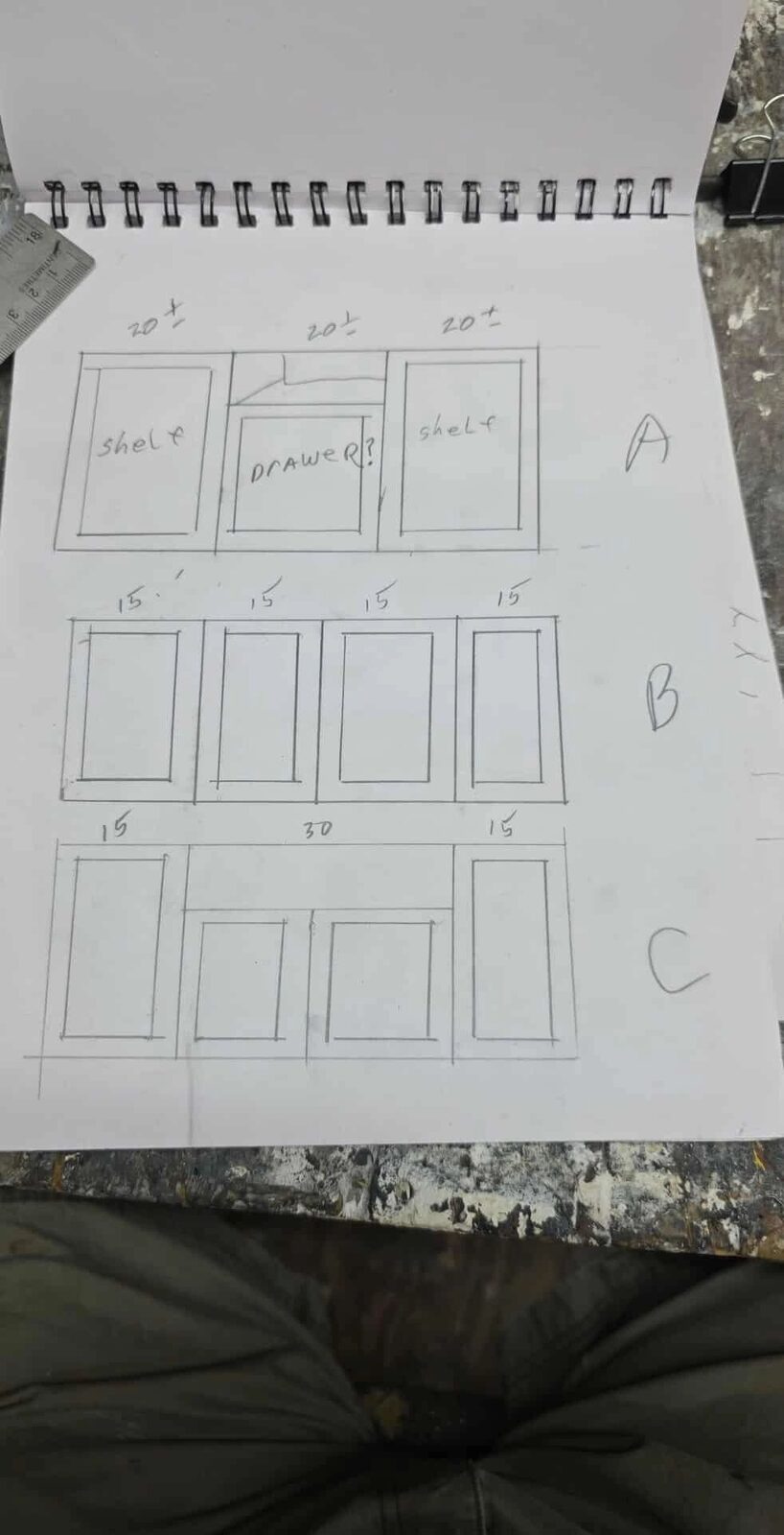 Custom furniture configuration