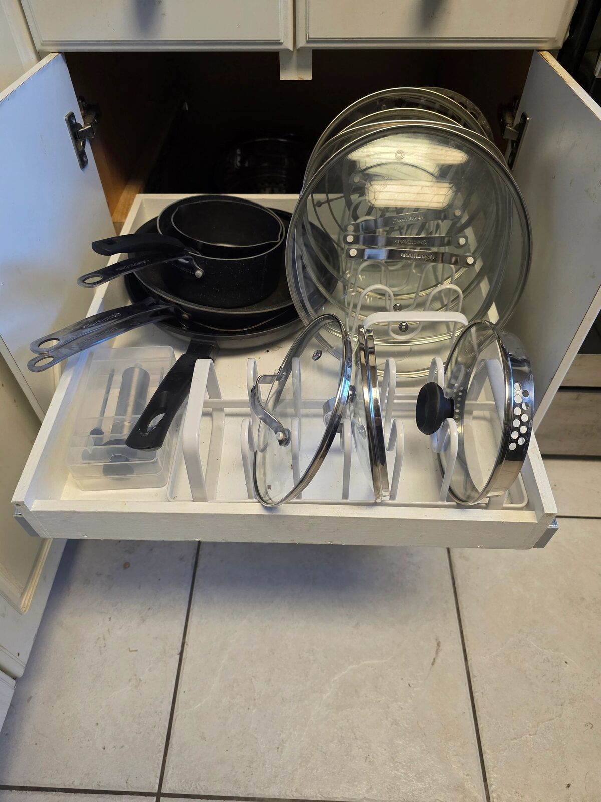 Custom cabinet drawer project